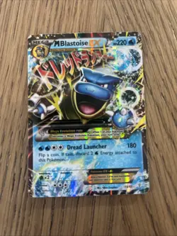 Pokemon TCG M Blastoise EX Holo Card 18/83 Ultra Rare XY Generations - Image 1