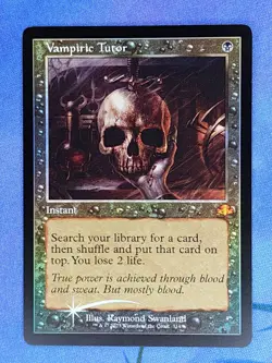1x FOIL RETRO Vampiric Tutor, NM, DMR, Magic: the Gathering, MtG - Image 1