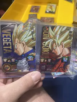 Dragon Ball Z Vegeta & Goku Collectible Trading Cards Abs26 -abs27 Lot - Image 1