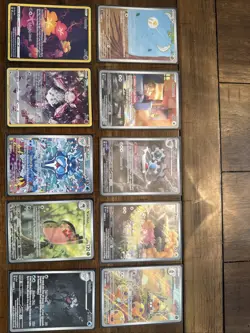 Pokemon TCG Lot of 10 Cards Near Mint Illustration Rare Cards - Image 1