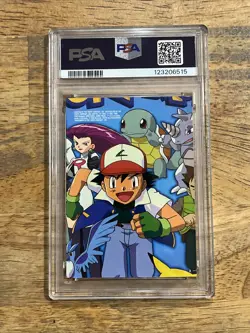 GRADED PSA 5 1999 Topps Pokemon Jesse SER. 1 Character Cards #TV9 - Image 2