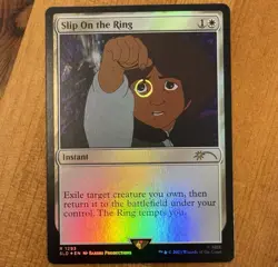 Slip on the Ring, R 1293, NM Foil Secret Lair, MTG LotR Lord of the Rings SLD - Image 1