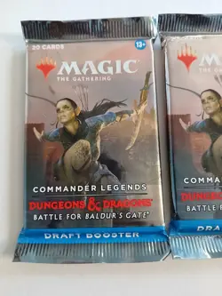 Magic The Gathering Dungeons & Dragons Battle For Baldur’s Gate Draft Booster - Image 2