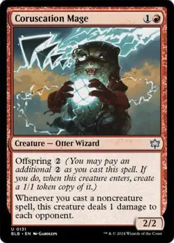 NM Coruscation Mage, MTG, Bloomburrow, Magic the Gathering, 131 - Image 1