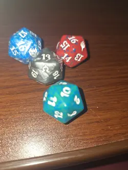 Magic The Gathering Countdown Dice From Various Sets!! - Image 2