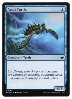 MTG Aegis Turtle | #150 Foundations | English - Image 1