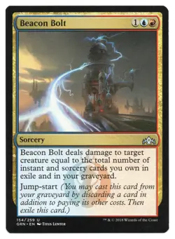 MTG Beacon Bolt | #154 Guilds of Ravnica | English - Image 1