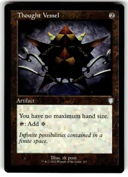 Thought Vessel (Retro Frame) Commander: the Brothers' War Regular MTG - Image 1
