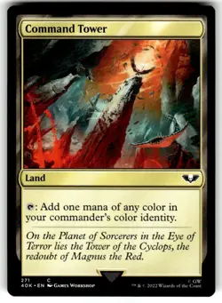 Command Tower (271) Universes Beyond: Warhammer 40000 Regular MTG - Image 1