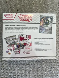 Pokemon White Flare Elite Trainer Box ETB Factory Sealed - Image 2