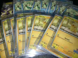 2024 Pokemon Illustration Contest Black Star Promos + Pikachu SVP214 Lot Of 10 - Image 1