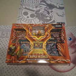 Tapu Koko Figure Collection Box Pokemon TCG New Factory Sealed "Figure Broken" - Image 1
