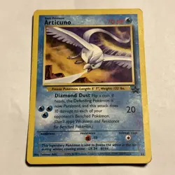 Articuno Black Star Promos 22 WOTC Pokemon 2000 LP - Image 1