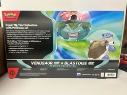 Pokemon TCG: Venusaur Ex And Blastoise Ex Premium Collection Box Gamestop Sealed - Image 2