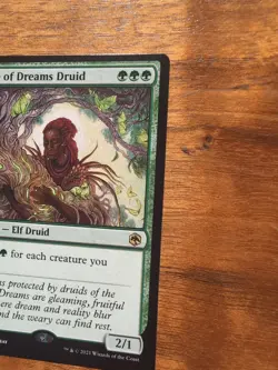 ​1x MTG AFR Circle of Dreams Druid, Near Mint​ - Image 5