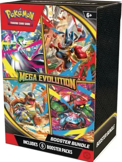 Pokemon - Mega Evolution Booster Bundle Box (6 Packs) Sealed - Image 1