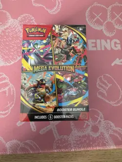 Pokemon - Mega Evolution Booster Bundle Box (6 Packs) Sealed - Image 2