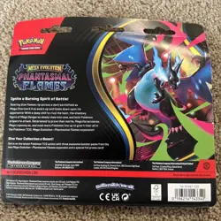 Pokemon Phantasmal Flames Three-Booster Blister NEW Sealed - In Hand - Image 2