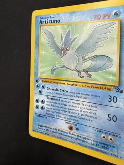 Pokemon Articuno 17/62 Fossil Rara Prima Edizione Wizards ITA Carte Vintage - Image 4