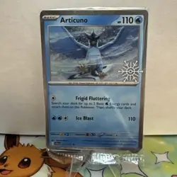 Pokemon Articuno 032/159 Stamped with SWIRL | Holiday Calendar 2025 | SEALED - Image 1