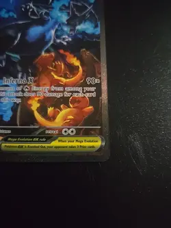 Mega Charizard X ex 125/094 From Phantasmal Flames Prerelease Pokemon ~NM~ - Image 3