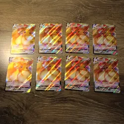 Pokemon Eevee VMAX SWSH087 x8 (8) Black Star Promo Shining Fates Near Mint - Image 1