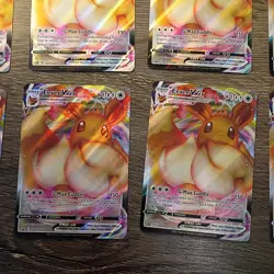 Pokemon Eevee VMAX SWSH087 x8 (8) Black Star Promo Shining Fates Near Mint - Image 4