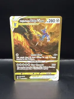 Pokemon TCG Crown Zenith Origin Form Dialga V Star gold GG68/GG70 Alt Art - Image 1