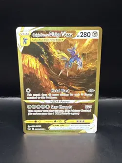Pokemon TCG Crown Zenith Origin Form Dialga V Star gold GG68/GG70 Alt Art - Image 2