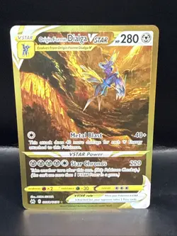 Pokemon TCG Crown Zenith Origin Form Dialga V Star gold GG68/GG70 Alt Art - Image 3