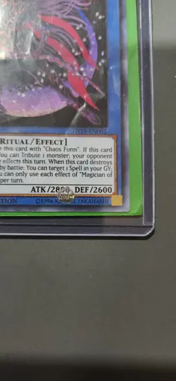 Yugioh Magician Of Black Chaos MAX TN19-EN002 Secret Rare Limited Edition NM - Image 3