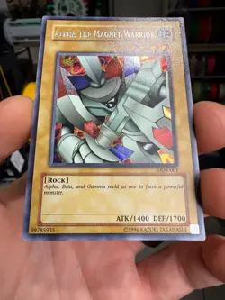 Alpha The Magnet Warrior DOR-001 LP Secret Rare Duelist Of The Roses Promo - Image 4