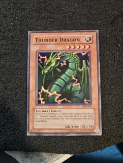 Yugioh Thunder Dragon MRD-097 Common Unlimited - LP - Image 1