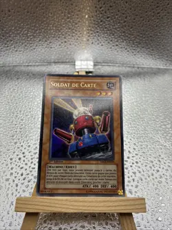 Carte Yu Gi Oh Dp03 Fr009 Soldat De Carte Ultra Rare 1996 - Image 1