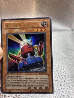Carte Yu Gi Oh Dp03 Fr009 Soldat De Carte Ultra Rare 1996 - Image 4
