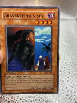 Carte Yu-Gi-Oh Gravekeeper's Spy Pgd-059 1st Edition - Image 4
