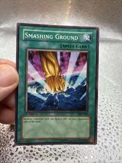 carte YU-GI-OH IOC-093 Smashing Ground 1st Edition - Image 4