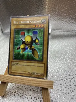 Carte Yu Gi Oh Beta Guerrier Magnetique DOR F002 Secret Rare - Image 3