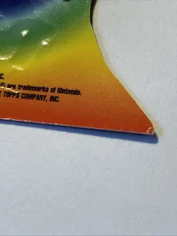 GLOOM Pokemon Card TCG Topps EV5 Of 12 Die Cut - Image 3