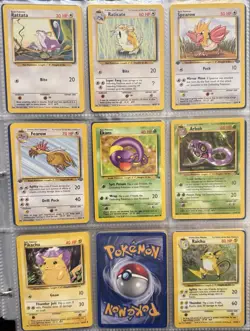 Original Pokemon 151 Base, Fossil & Jungle Set All cards. EX/NM Collection. - Image 3