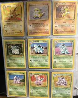 Original Pokemon 151 Base, Fossil & Jungle Set All cards. EX/NM Collection. - Image 4