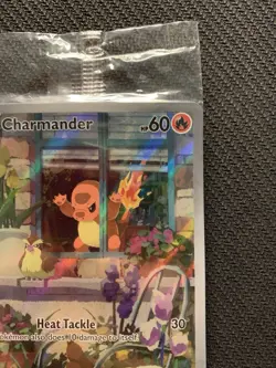 Pokemon TCG Charmander 044 SV Promo Card Obsidian Flames ETB, Holo, Sealed - Image 3