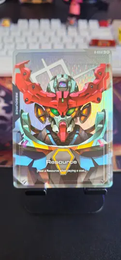 Gundam Card Game Resource GQuuuuuuX C+ GD02-R015 Dual Impact English NM TCG - Image 1