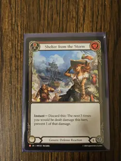Flesh and Blood FAB Shelter from the Storm NM 1st Edition The Hunted - Image 1
