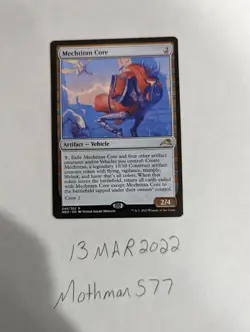 MTG Mechtitan Core Kamigawa: Neon Dynasty 249/302 Regular Rare MTG Artifact Card - Image 1