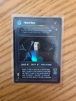 Star Wars CCG General Veers Foil Card Excellent Condition - Image 1