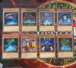 Yu-Gi-Oh! Earthbound Immortal 8 Card Lot - LDS3 - 1st Common NM - Image 1