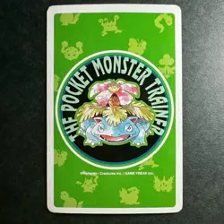S2662 Charizard 4 of Clubs Green Venusaur Deck Playing Poker Card Pokemon - Image 2