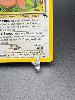 2001 Southern Islands Collection Promo Lickitung 16/18 Pokemon Card - Image 5