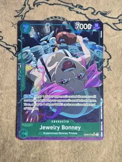 One Piece Card Game Jewelry Bonney (Alternate Art) EB02-015 SR NM English - Image 1